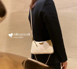 Louis Vuitton Easy Pouch On Strap Handbag Monogram Empreinte