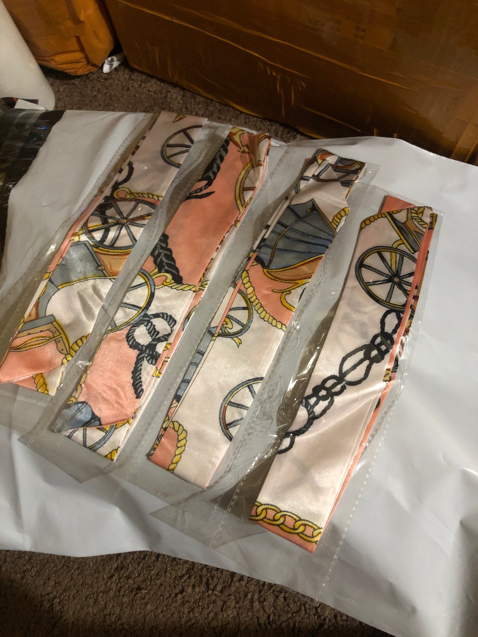 Twilly scarf for bag handles – Gem Finds