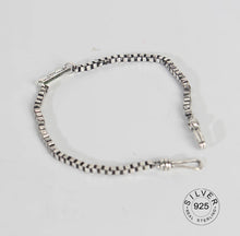 Load image into Gallery viewer, Ysl chain bracelet aged silver
