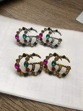 Load image into Gallery viewer, Jewel logo earrings
